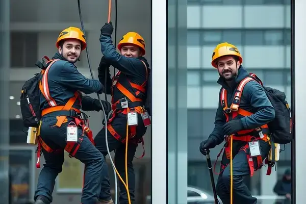 Commercial window cleaning for business