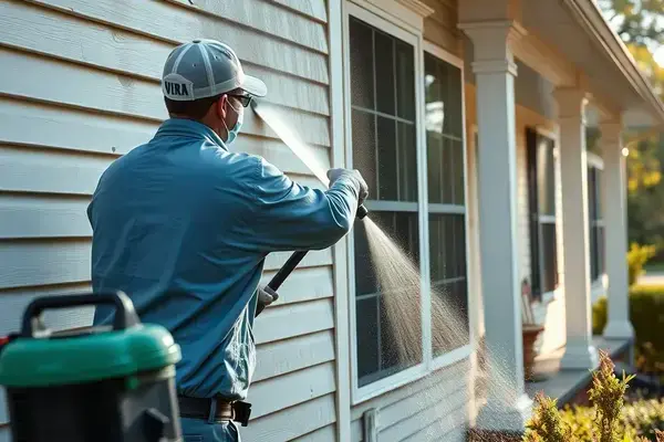 Exterior surface cleaning services